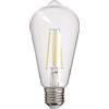 Xanlite Lampadina a filamento LED Edison, attacco E27, 8 W cons. (75W eq.), 1055 lumen, luce bianca neutra