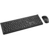 KENSINGTON KM150 EQ - Tastiera e mouse senza fili, compatibile con Windows e macOS, tastiera AZERTY e mouse silenzioso, contiene 63% di materiali riciclati post consumo (K75562FR)