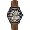 Thomas Earnshaw Longitude ES-8006-10, Orologio da Polso Analogico da Uomo, Cinturino in Pelle, Colore Marrone