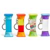 hand2mind Learning Resources Soothing Swirlers Bottiglie Sensoriali Multicolore Portatili con Portachiavi, 4 Effetti Rilassanti Antistress, Giocattolo Fidget da Viaggio Calming Corner per Bambini 3+