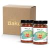 Bakoki Premium 매운 김치 Hot‑Kimchi VEGAN (Gochugaru) - kimchi coreano piccante di cavolo Napa, fermentato tradizionalmente, probiotico e ricco di umami, senza aromi artificiali (2 × 300 g)