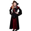 Boland - Costume da Vampire Queen per bambini, taglie diverse, vestito con collana, Halloween, costume per bambini, festa in maschera