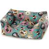 Leopet Cuccia rodi oxford dogs water resist.45x60 con cuscino estraibile