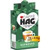 Hag - Caffè Macinato Decaffeinato Gusto Espresso - Miscela Caffè per Moka O Macc