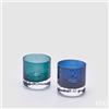 EDG Enzo De Gasperi Portacandela Flicker H 6,5 Cm 2 Pz Assortiti Colore Blu e Turchese