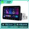 Podofo AUTORADIO GPS 1 DIN UNIVERSALE 7" ANDROID 15 WI-FI Carplay Android Auto 4GB+64GB