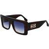 Victoria Beckham Vb677s, Occhiali Donna, Marrone Corno, Taglia Unica