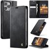 Cracedily Cover per iPhone 16 Pro Case, Libro Custodia Portafoglio Premium Pelle PU, Slot Scheda, RFID Shieldon, Chiusura Magnetico Aletta Antiurto Case Custodia per iPhone 16 Pro, Nero