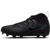 Nike JR Phantom Luna II ACAD F/MG, Sneaker, Black/Black-Deep Jungle, 35 EU