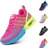 Hitmars Scarpe da Running Corsa Donna Respirabile Leggero Scarpe da Ginnastica Sportive Fitness Running Sneakers Basse Interior Casual all'Aperto Nero EU 38
