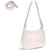 Aucuu Borsa a Tracolla da Donna Piccola, Borsa a Spalla Donna in Pelle PU, Y2K Crossbody Bag, Borsello Hobo con 2 Cinghie, Borse da Ascella Retrò, Elegante Borsetta Tracolla per Feste Shopping