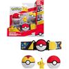 Bandai Ceinture Clip 'N' Go Pikachu Pokémon Day Pokémon - 1 ceinture, 2 Poké Balls et 1 figurine Pikachu 5 cm