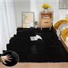 ORINOVA Tappeto Salotto Nero 150x215 cm Morbido Camera da Letto Grande Tappeto Lavabile Moderno Rettangolare