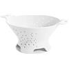 BLIMPLUS Blim Plus - Scolapasta Cosmo M Arctic White Ø 25cm - Scola Pasta Insalata Frutta Design Fori Stellari - Made in Italy