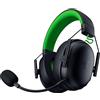 Razer BlackShark V3 X HyperSpeed per Xbox - Cuffie wireless per eSport - Ultraleggere 270 g - Driver TriForce da 50 mm - Microfono rimovibile - HyperSpeed 2,4 GHz e Bluetooth - Xbox/PC | Nero