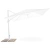 IFUORICASA My_garden Senso Ombrellone a Braccio Retrattile, Bianco, 3 x 3 Metri