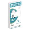 Clairefontaine 5925C - Confezione da 50 Buste Bianche DL-110x220 mm - con finestra - Autoadesive - 80g/m²