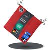 Lileno Home - 1 cuscino per sedie da giardino, cucina o sala da pranzo, 40 x 40 x 4,5 cm, colore rosso, comodo e resistente ai raggi UV, per interni ed esterni