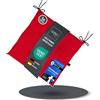 LILENO HOME Set di 1 cuscini per sedia, colore rosso (40 x 40 x 4,5 cm), per sedia da giardino, cucina o sala da pranzo, resistente ai raggi UV, per interni ed esterni, come cuscino per sedia (Laura