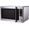 SHARP Forno Microonde Combinato con Grill, Capacità 28 lt, Potenza 900 W, Inox - R92STW