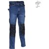 Cofra Jeans Cofra multitasche con porta ginocchiere 46