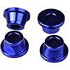 SCAR Gomma Guarnizioni Rubber Killer Compatibile con KAWASAKI KXF 250 450 KX250F KX450F 12-26 - Blu