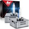 WinPower D5S Xenon Lampadine per Fari HID Lampadina 25W 8000K Bianco Freddo 12V Abbaglianti Anabbagliante Lampada, 2 Pezzi