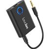 Lavales Trasmettitore Ricevitore Bluetooth 5.3 per TV, 2-in-1 Adattatore con Jack Aux 3,5mm, Supporta 2 auricolare, aptX Bassa Latenza/HD Audio, Batteria da 18 Ore per Cuffie, Impianto Stereo, Tablet