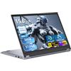 YUNMIGGO 15,6 Pollici PC Portatile Touchscreen 2 in 1, Win11 Notebook Ryzen 3 3200U CPU, Laptop 16GB RAM 512GB SSD, Computer Portatile 360° Rotation Touchscreen 1080P FHD IPS con RJ45 USB3.0 HDMI Type-C WIFI5