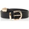 HUGO Nora_Tri_sz30 10207222 01 Cintura, Nero, 100 cm Donna