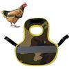 ZYEKIU Giocattoli Pollo Sella pet Giubbotto Riflettente, Vestiti di Gilet Riflettente per Animali Domestici, Regolabili, Grembiule da sella Galline, Cinghie Elastich Gallina Costume (mimetico)