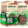 Udivita 50 Batterie per Apparecchi Acustici Misura 312 Udirmax Pile PR41 Marroni Zinco-Aria Eco Pack - 5 Blister Ecologici da 10 Pile