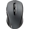 TECKNET Mouse Bluetooth, 4000 DPI Mouse Wireless Portatile, 3 Modalità(BT5.0/3.0+2.4G), Mouse Ottico Wireless Ergonomico per Laptop, MacBook, PC, Windows, Android