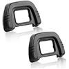 PreNexusFRYC Oculare per mirino D90 D7000 per Nikon D7000 D90 D200 D300 D600 D610 D750 D40 D50 D70/D70S D80, sostituire oculare DK-21, accessori per oculare DK21-21 Confezioni