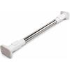 Generico Bastone Telescopico Estensibile 48-78 cm Senza Fori - Asta a Pressione con Piedini Antiscivolo, Struttura in Acciaio Inox Resistente, Ideale per Doccia, Armadi, Nicchie e Finestre Piccole