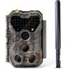 Meidase S970 Fototrappola 4G LTE 48MP 1296P con Live Streaming Visione Notturna 30m
