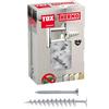 TOX Tassello isolante Thermo 50 mm con viti, senza preforatura, ideale per EPS 20, XPS 20, PUR e pannelli in fibra di legno, include 10 tasselli e viti in scatola, 072101221