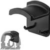 GEEKRIA Supporto per gancio cuffie gaming, montaggio a parete, compatibile con Bose, SONY, Sennheiser, AKG, JBL, Beats, per casa/ufficio/studio (Nero)