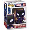Funko Pop! Marvel: Holiday - Black Panther - Marvel Comics - Fumetti Marvel - Figura in Vinile da Collezione - Idea Regalo - Merchandising Ufficiale - Giocattoli per Bambini e Adulti