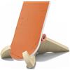 MiOYOOW Supporto per Snowboard in Legno, 26,5 cm Porta Skateboard, Espositore per Longboard, per Camera da Letto, Garage, Ufficio