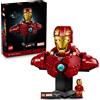 LEGO Marvel Busto di Iron Man MK4 Set di Costruzioni per Adulti Fai da Te con