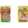 Goleador Cola e Frutta, Confezione da 4 Buste, Caramelle Gommose Monoporzione, da Condividere, Dolcetto Feste Bambini