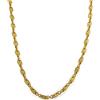 Tendenzalia Collana con chicchi di caffè 18 kt Doublé 5,5 mm lunghezza 50 cm, collana da uomo in oro da donna gioielli dalla fabbrica Tendenze-Italy, Doublé