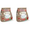 Spuma di Sciampagna Detersivo Lavatrice Polvere Bianco Puro 22 Lavaggi - 990 g (Confezione da 2)