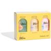 LAV KIDS Set da viaggio Essentials 3 x 30 ml, lozione per il corpo, shampoo e balsamo per bambini, ingredienti naturali, per pelli sensibili