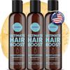 Moerie Ultimate Hair Growth Shampoo - Per capelli più lunghi, spessi e pieni - Prodotti per capelli volumizzanti vegani - Senza parabeni e silicone - Tutti i tipi di capelli - Perdita inversa dei
