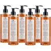Prija Sapone Mani Vitalizzante con Estratto di Ginseng, Detergente Delicato per le Mani, Sapone Liquido Idratante, Vegan con Fragranza Energizzante 6 x 380ml