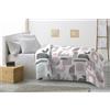 Miracle Home. Piumino reversibile Elva in microfibra 360 g/m², morbido e traspirante, ideale per inverno, autunno e primavera. 200 x 260. Letto da 105.