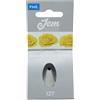 PME JEM - Bocchetta Decorativa Petalo in Acciaio Inox per Sac à Poche, Grande, n. 127
