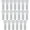 A ABSOPRO Bullone per Perno Ruota M12-1.5 per Lexus 20 Pezzi | No.9094202049, M12-1.5, 48mm, 31.8mm Filetto, 14.2mm Scanalatura, Per Toyota 4Runner 85-22, Per Lexus RX400h 06-08